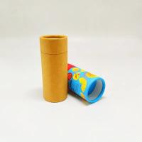 o cartão 0.3oz levanta o tubo de papel para os tubos do bálsamo de bordo de Kraft do desodorizante