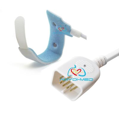 Nihon Kohden Disposable Spo2 Sensor 9 Pin Sponge Disposable Pulse Oximeter Medical Equipment