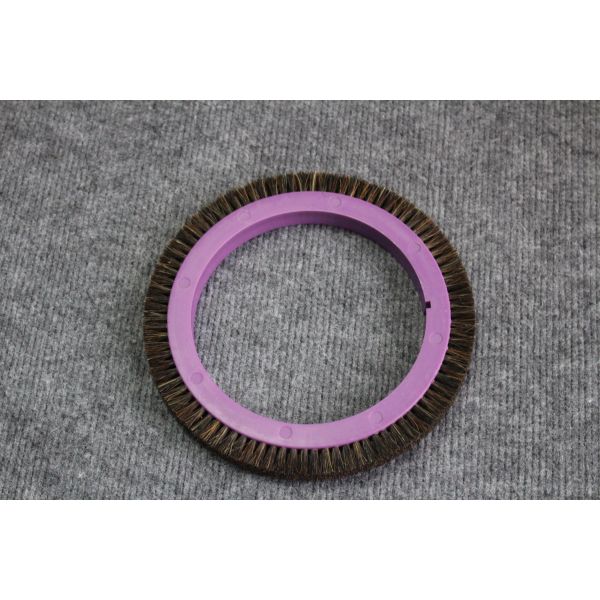 Artos Stenter Machine Parts Brush Wheel Purple Plastic Body Mixed Bristle Pig Hair Finishing Machine Parts