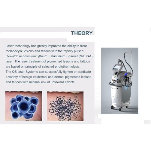 1064nm 532nm 755nm Nd Yag Picosecond Laser Tattoo Removal Machine 2 Years Warranty