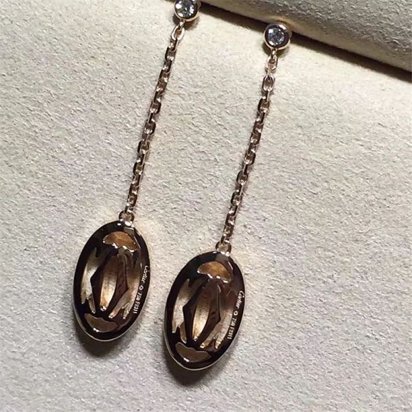 C Logo Earrings 18k gold  white gold yellow gold rose gold bracelet  Jewelry factory in Shenzhen, China