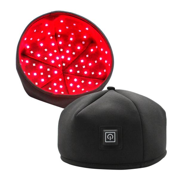 Capacete claro vermelho infravermelho do crescimento do cabelo do diodo emissor de luz do chapéu da terapia do diodo emissor de luz de 660nm 830nm