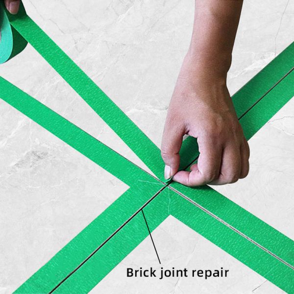 Tela de pintura de papel de creme original Verde