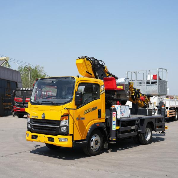40m 50m High Altitude Operation Truck , Aerial Manlift Bucket Truck