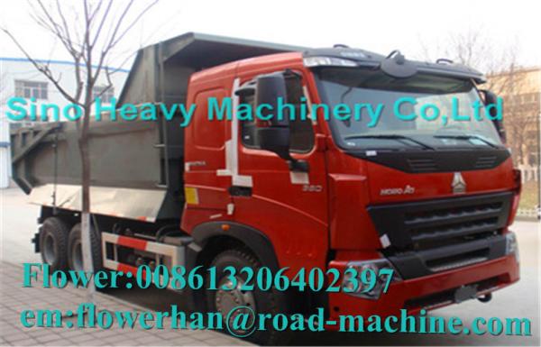 Sinotruck Howo A7 Heavy Dump Truck 6 X 4  Tipper Dumper 40 tons capacity dump truck Euro 2 Engine color green