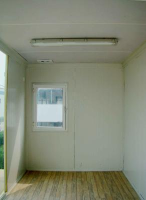 Recipientes padrão do escritório móvel - dobráveis, construção de aço modular, galvanizada