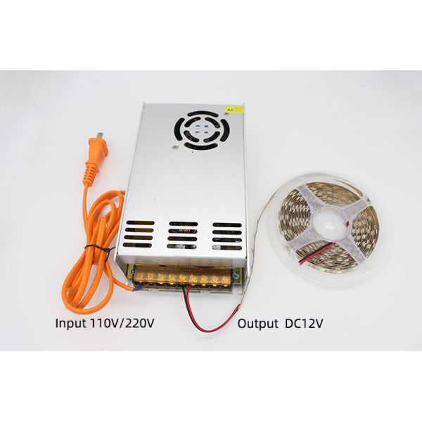 10 мм 240 leds самоклеящаяся светодиодная лента 22W / M теплая белая холодная белая светодиодная лента