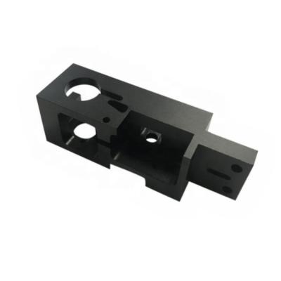 High Precision CNC Milling Parts Black Sandblasting Anodizing 7075 Aluminum Alloy