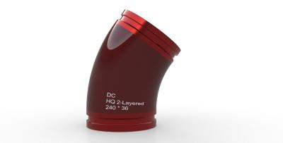 240 X 36 Elbow Pipes Double Layered Elbow Pipe Fitting High Pressure Resistance
