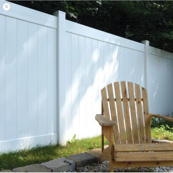 Privacy Vinyl Plastic Fence Panel Garden Waterproof Pvc Fence For Pool