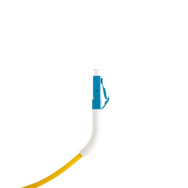 (Angle Boot 45°) LC/APC To LC/UPC Fibre Patch Cords OD3.0mm Simplex SM G.657A1 Simplex(LSZH) 3M