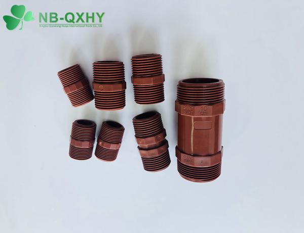 Fornecimento competitivo Pn16 Red tubos de plástico PPH tubos de tubulação Nipple com certificado SGS