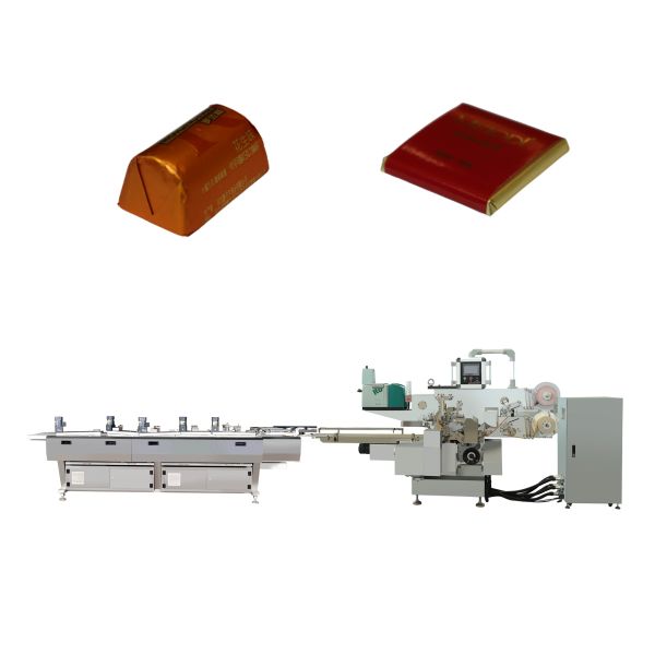 260ppm Square Block Chocolate Packing Machine Full Automatic