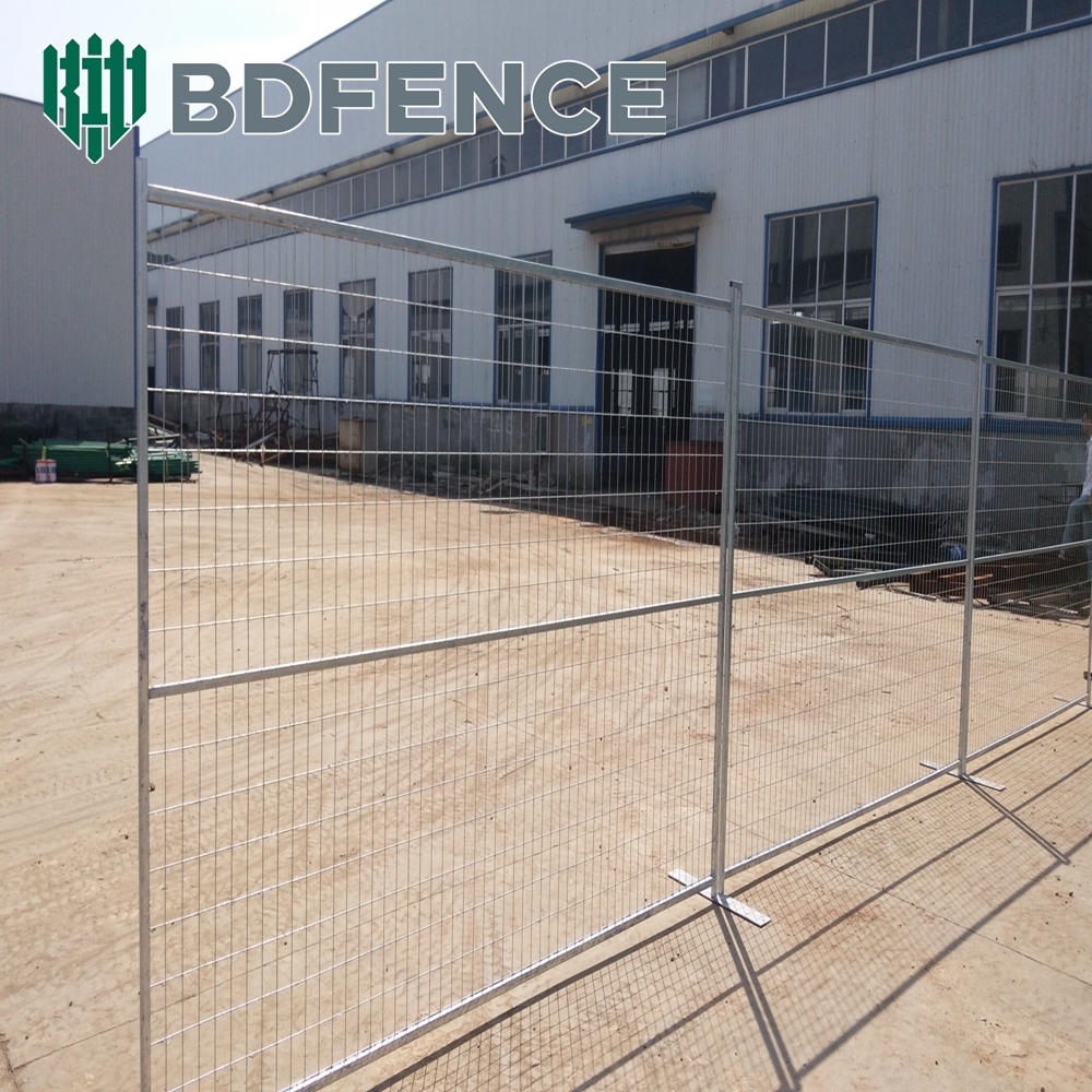 Customized Australian Temporary Fence Panel Yard Fence Outdoor Construction Eco-Friendly Hot Dipped Galvanized Safety Fencing