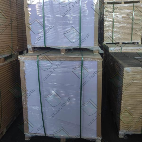 Eco-friendly Pulpa reciclada 150gm 170gm Folhas de cartão Kraft Top White Liner/ Wihte Testliner
