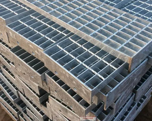 Heavy Duty Galvanized Steel Welded Serrated Anti-slip Trench Cover Floor Bar Grating