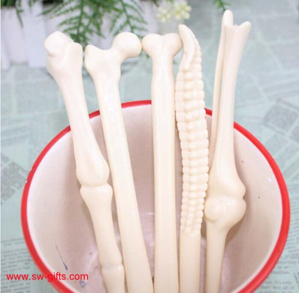 Syringe Pen Writing Supplies Bone Shape Ballpoint Pens New creative gift school supply