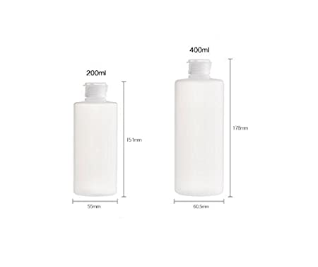 Прозрачная Refillable пластиковая косметическая Squeezable пробирка разливает крышку по бутылкам сальто для шампуня геля ливня лосьона тонера