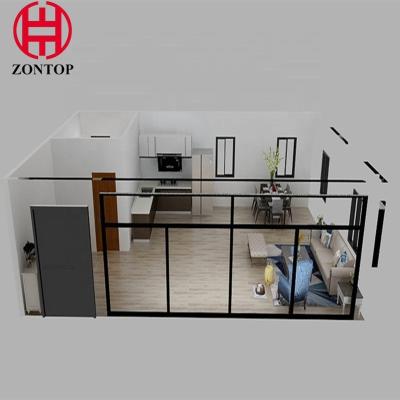 Zontop  Luxury 40 Feet Stackable Design 20ft 40ft Modular Shipping  Storage Container  House Home