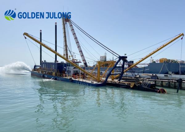 Julong Dredger JLCSD500 カッター 吸い込みドレーガー CCSB マリンスタンダード鋼の船体