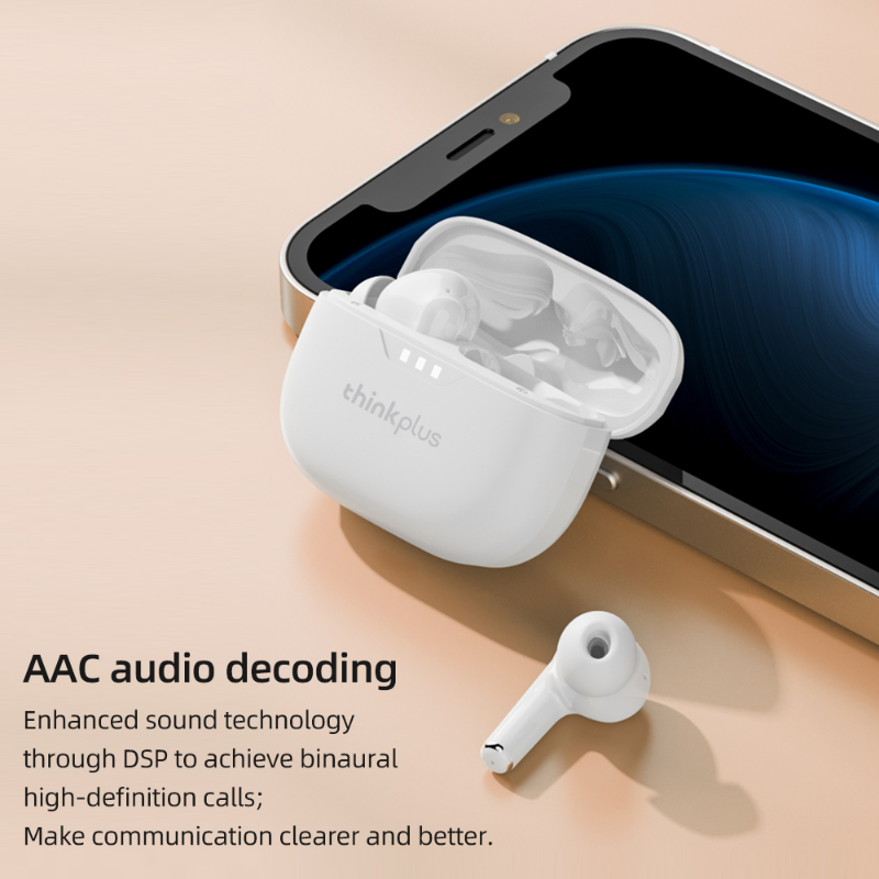 True TWS Wireless Earbuds Lenovo LP3 PRO Sport Gaming HIFI Music Headset