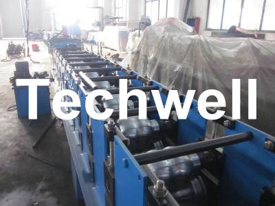 máquina sem emenda da calha da água da chuva de 15m/Min 0.8mm com Decoiler hidráulico