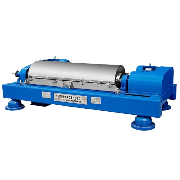 Pilot Large Torque Decanter Centrifuge Machine For Starch And Gluten Brewers Grain Sedimentation And Clarification