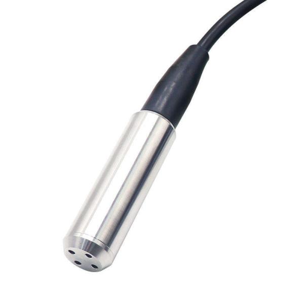 24VDC Sensor de nível submersível 0 - 10mA Faixa de temperatura de saída -20°C~+80°C