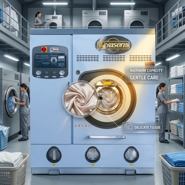 Electric or Steam Heating Commercial Laundry Dry Cleaning Machine for Hotel and