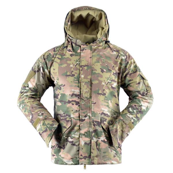 Woven Fabric Military Winter Coat Camouflage G8 Camo Windbreaker Jacket