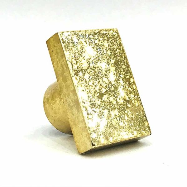 El rectángulo forma el metal de destello Zamak de la fragmentación perfuma la cápsula