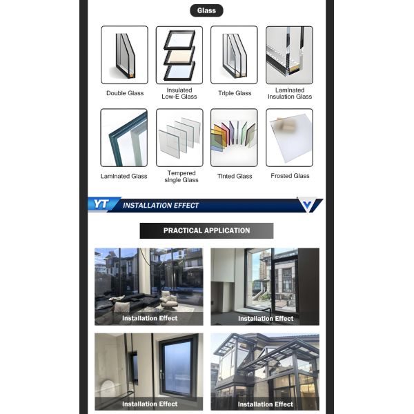 Customized Size Aluminium Material for windows  Fold Aluminum Alloy Frame Stainless Steel Screen Kitchen Use Folding Window