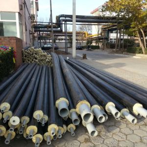 ISO9001:2008 Certified Single-screw Computerized PE-RT II Pre-Insulated Pipe Extrusion Machine with PU Foam