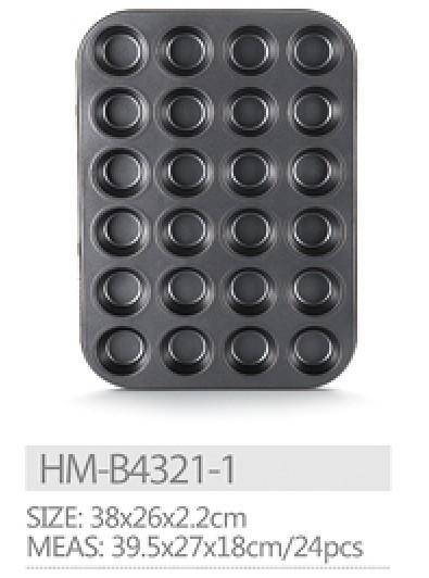 Nonstick square mini muffin pan/ Cake bread Baking Mold/brownie pan