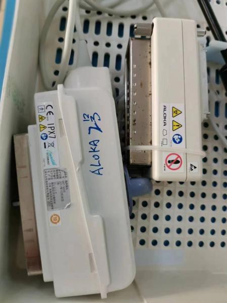 Top Ultrassom Hitachi Aloka UST-5550 Sonda de transdutor de ultrassom em serviço de reparação/maternidade
