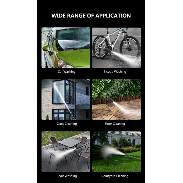 каталка мойки спрейера портативной промышленной электрической высокой шайбы силы давления водоструйной более чистая