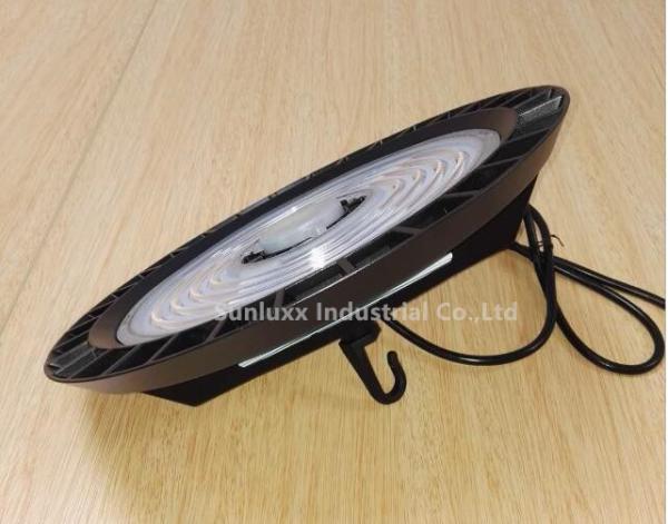Warehouse / Gym Lighting UFO High Bay Light , 1 - 10V Dimmable LED High Bay Fixtures