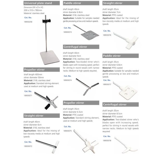 Toption Overhead Stirrer Lab Mixer For Pharmaceutical Synthesis