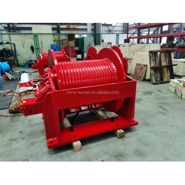 Rope Type Steel Wire Rope 5 Ton Hydraulic Electric Winch for Shipyard Construction