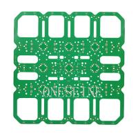 Rogers Fr4 6 capas de mezcla apilar hasta PCB dieléctrico escalera de circuito impreso fábrica