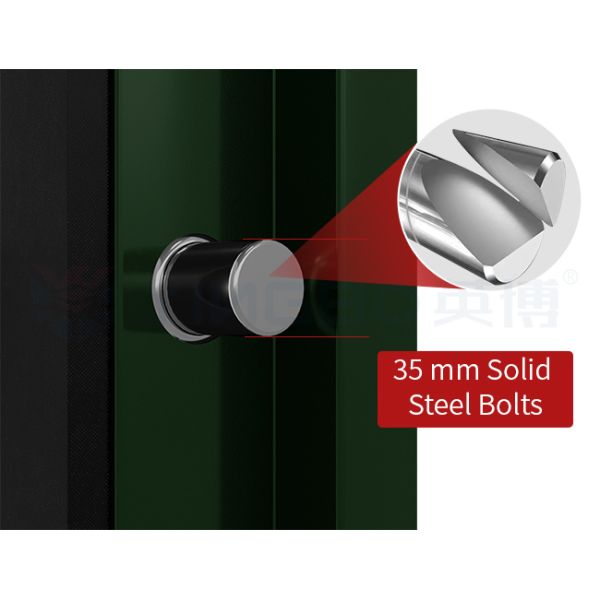 Fire Prevention Green Gun Safe Box YB/GS-180 Smart LED Display For Secure Storage