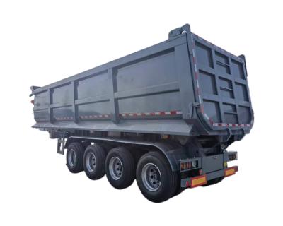 La dernière conception de la CIMC est une semi-remorque à 4 essieux de 60/80 tonnes avec une charge utile maximale de 30000 kg