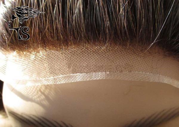 Custom Made Toupee Hair Replacement System French Lace Wig Transparent Poly