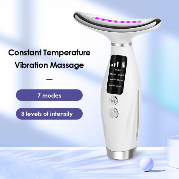400mAh Neck Beauty Device 7 Modes 3 Intensities Neck Toning Device