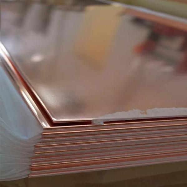 99.999% Pure Copper Cathode Sheet Plate C70620 20mm Super Grade