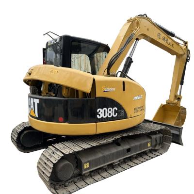 Excavadora CAT308c acessível com alta potência cilindro hidráulico original incluído