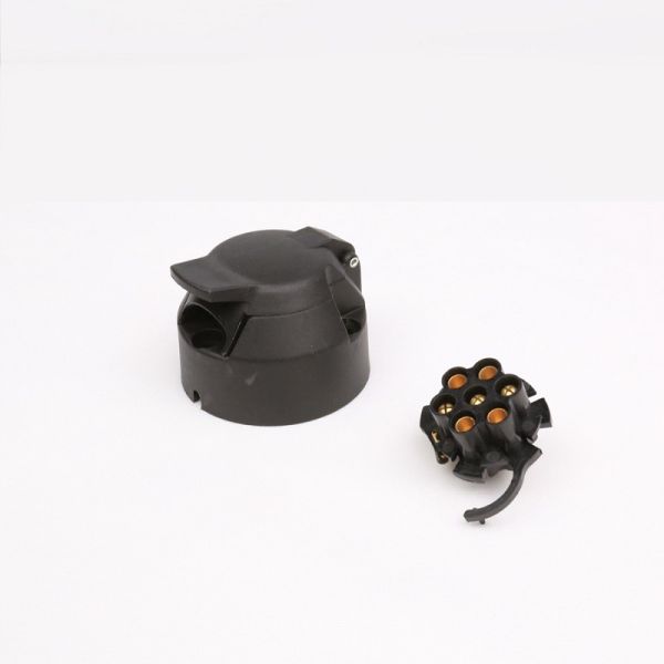 Trailer Socket 12v N Type 7 Pole Trailer Plug Socket With Fog Light Cut Switch Connector