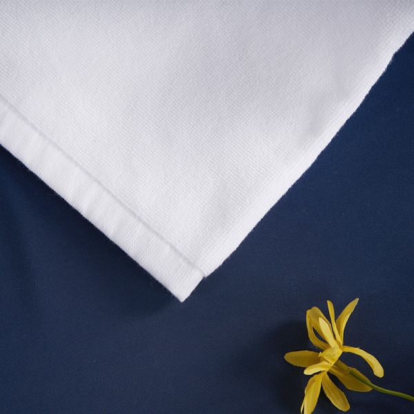 Non Slip Hotel Bath Mat Super Absorbent 32s Bath Mat For Five Star Hotel