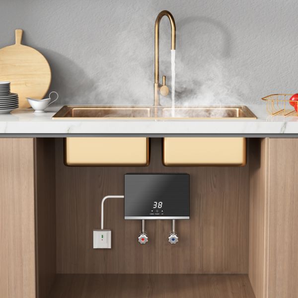 220V Electric Geyser Water Heater 3.5KW 4.5KW 5.5KW Instant Mini Water Heater