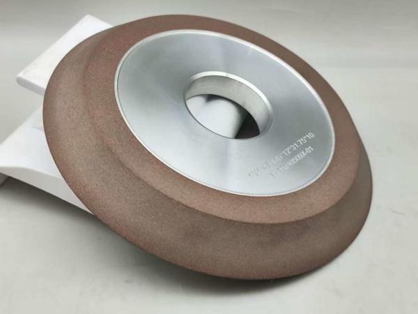 45 grados 1V1 rueda de molienda unida por resina para perfilar y triturar rueda de diamante